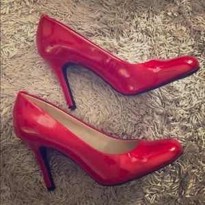Nine West Red Pumps